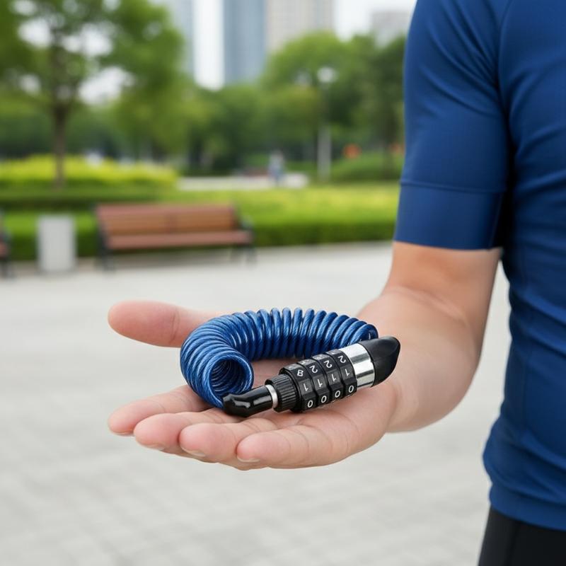 Chain Lock Combination - Nieuwe motorfiets- en fiets-antidiefstalketting met 4-cijferig