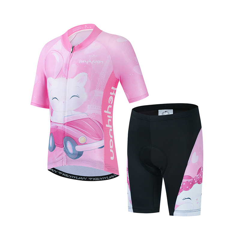 Cycling Community - Keyiyuan Kids Road Wielertrui Set Jongen