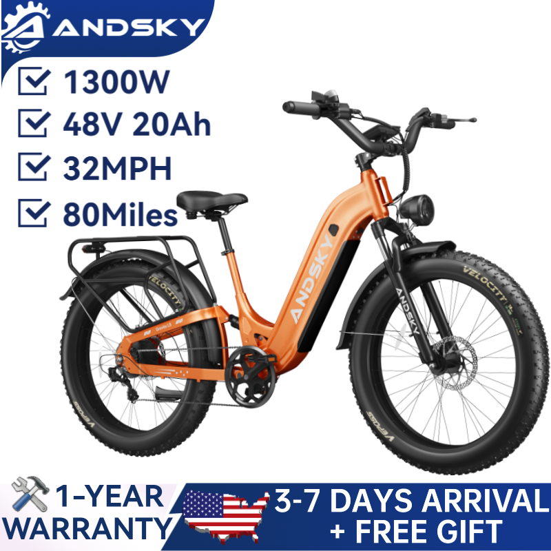 Commuting On Mountain Bike - ANDSKY Gravita LS Step-Through elektrische fiets,