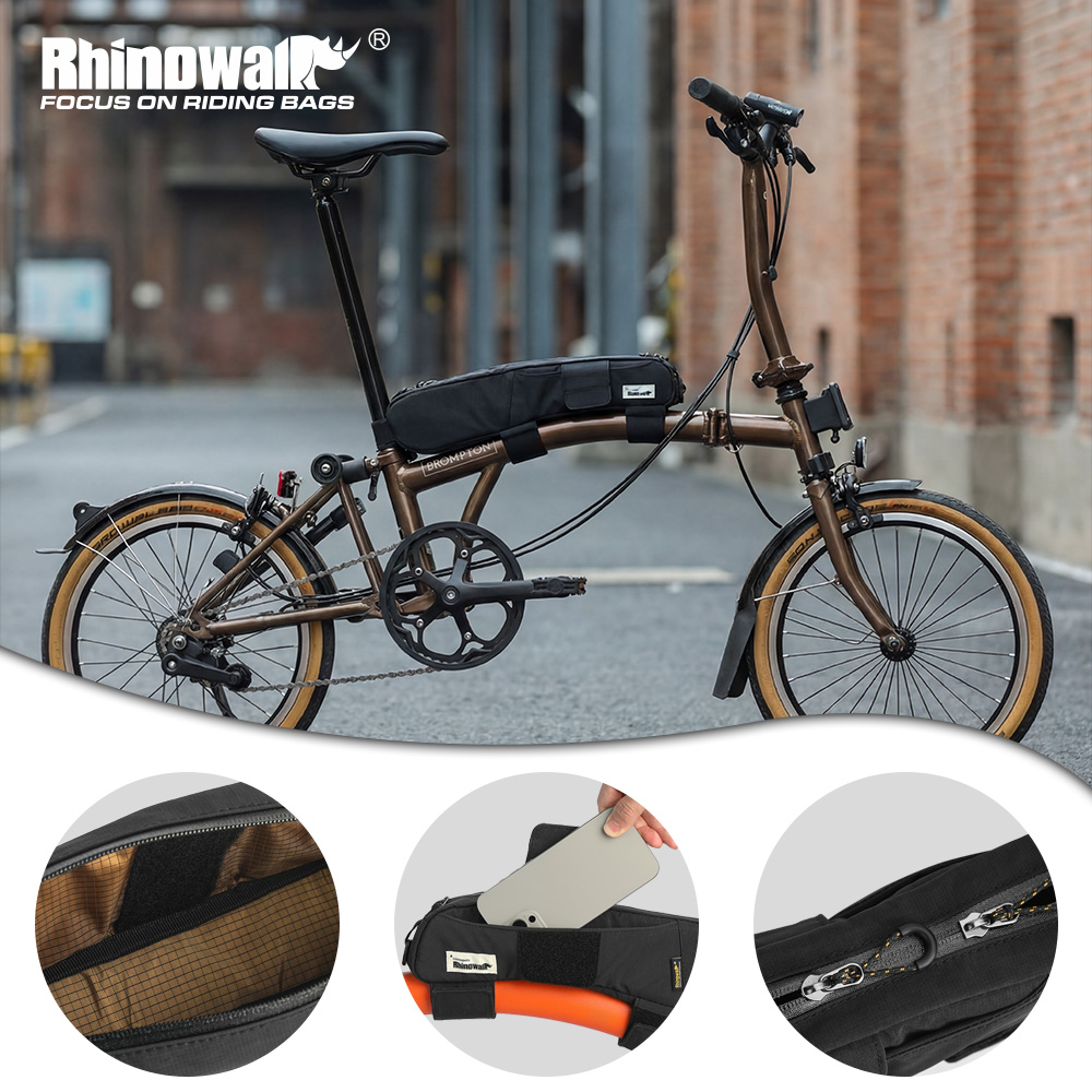 Cycling Journey - Rhinowalk Fiets Bovenbuis Tas Voor Brompton