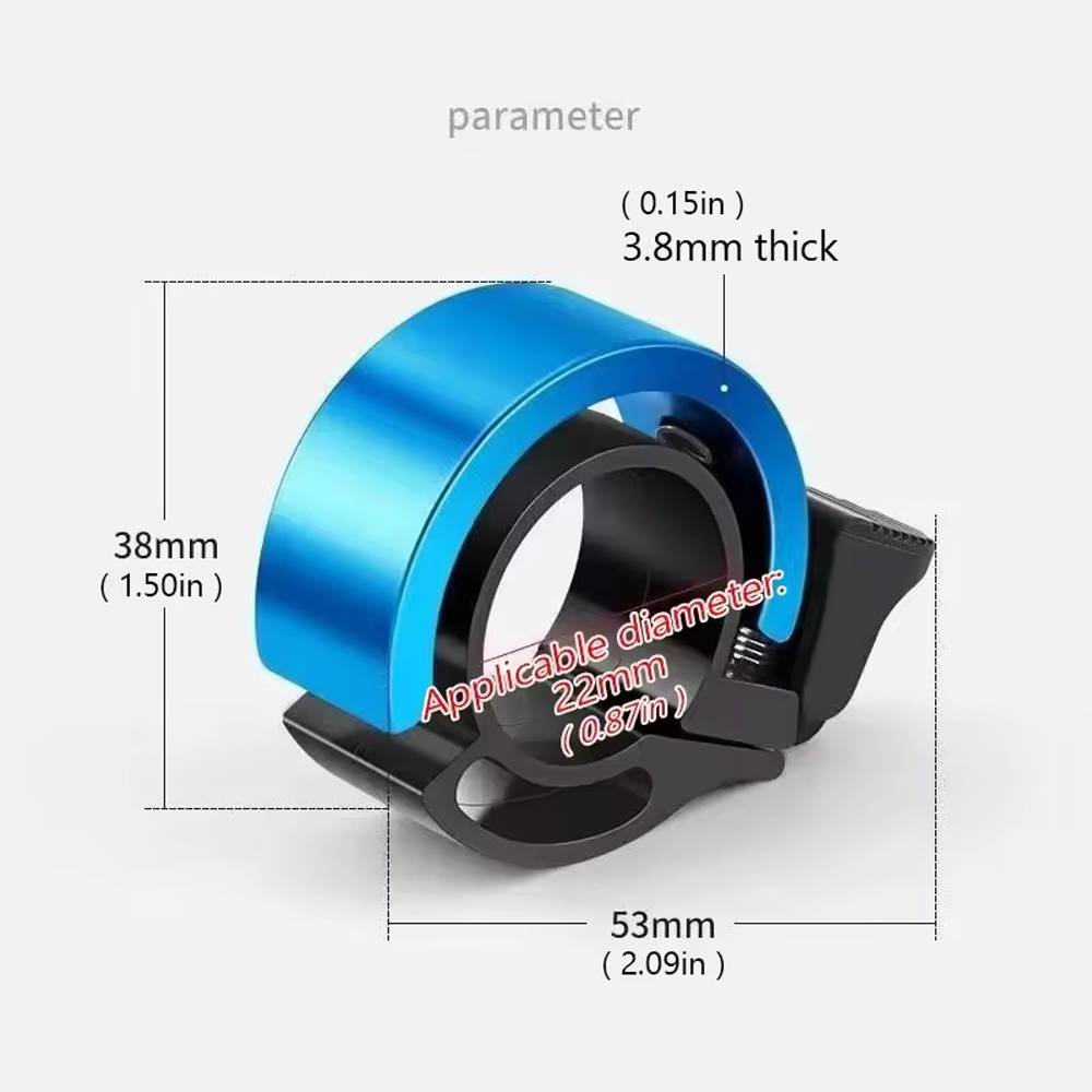 Luide fietsbel van aluminiumle - Bell Handlebar Ring recensie en prijs