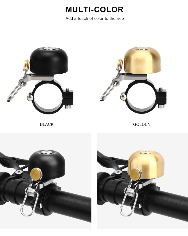Retro Fietsbel Koper Klassiek  - Bell Handlebar Ring recensie en prijs