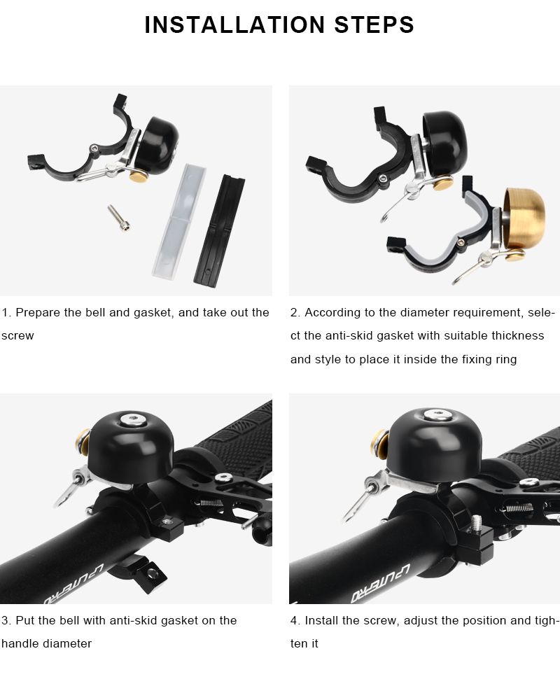 Retro Fietsbel Koper Klassiek  - Bell Handlebar Ring recensie en prijs