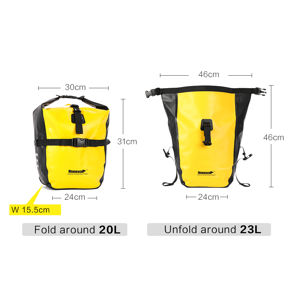 Rhinowalk 20L Fiets Fietsentas - Cycling Journey recensie en prijs