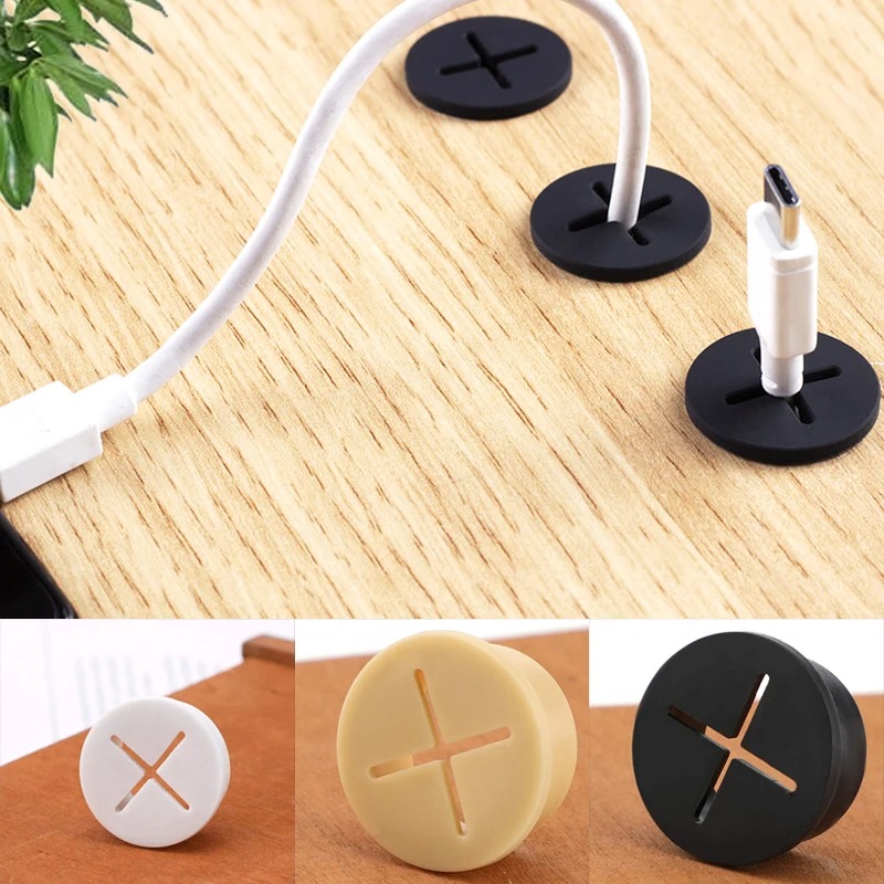 5 STKS Flexibele Rubberen Rond - Cable Lock Flexible recensie en prijs