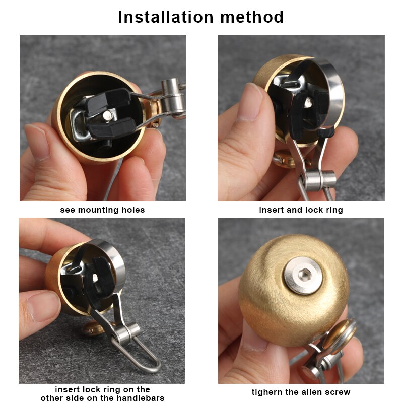 Bicycle Bell Retro Klassiek He - Bell Handlebar Ring recensie en prijs
