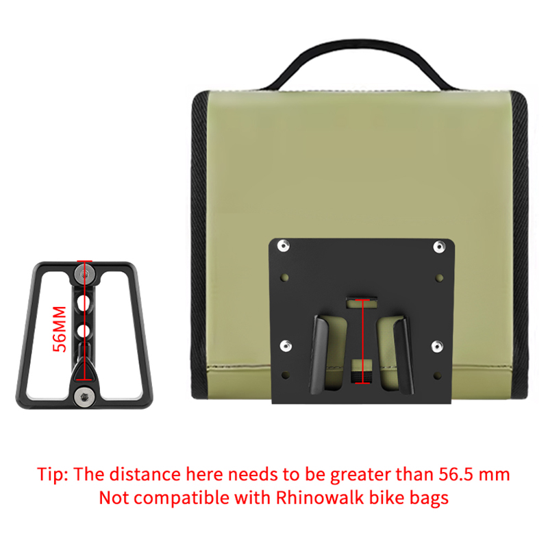 MUQZI Vouwfiets Voortas Drager - Cycling Commute Bag recensie en prijs